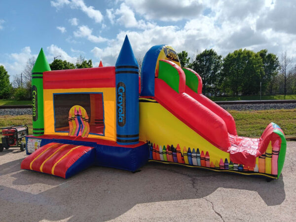 Crayon Combo Bounce House