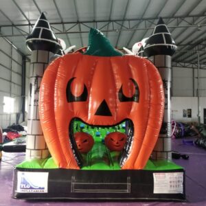 Halloween Pumpkin Obstacle Course