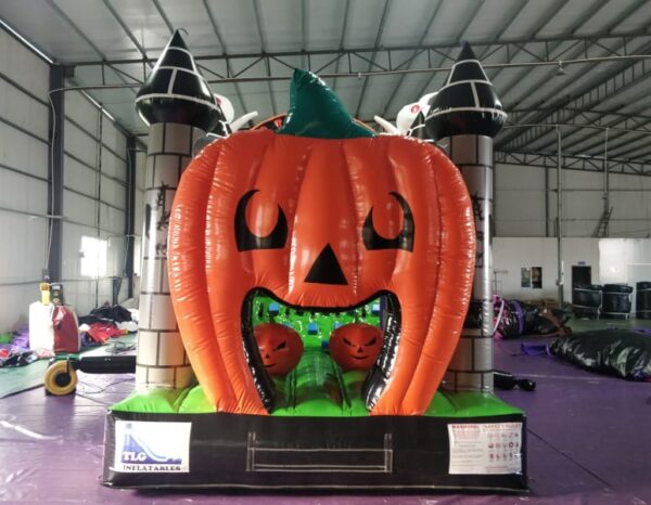 Halloween Pumpkin Obstacle Course