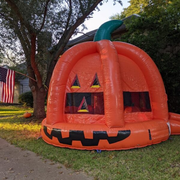 Jack-O-Lantern Bounce House