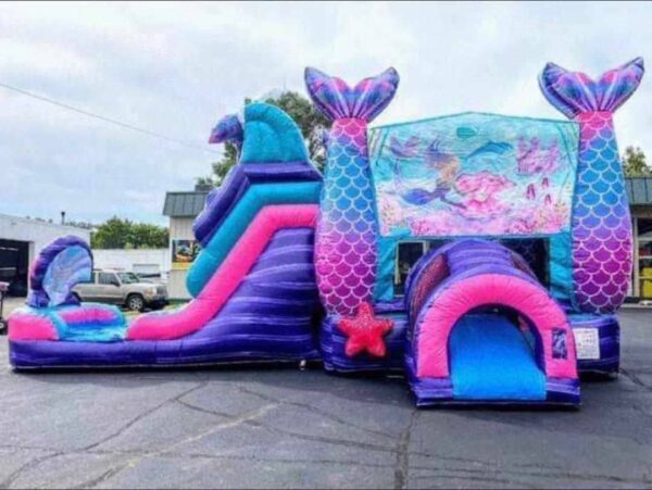 Mermaid Bounce House Combo