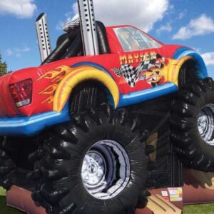 Monster Truck Bounce House Combo