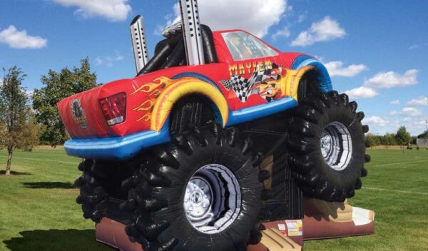 Monster Truck Bounce House Combo