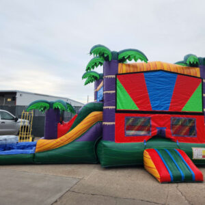 Tropics Bounce House Combo