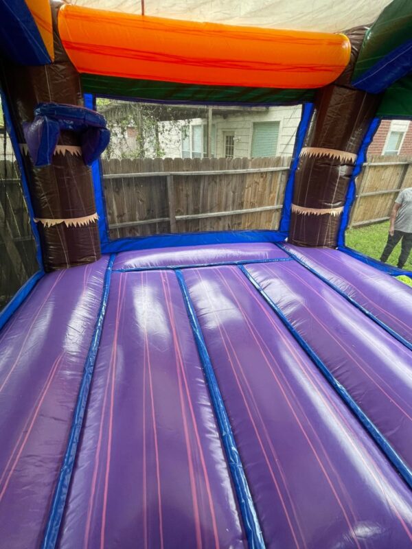 Dual Lane Wave Palm Bounce House - Image 2