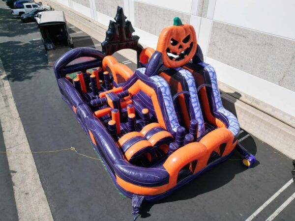 Spooky Castle Halloween Bounce House