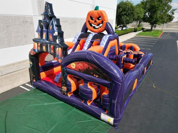 Spooky Castle Halloween Bounce House - Image 4