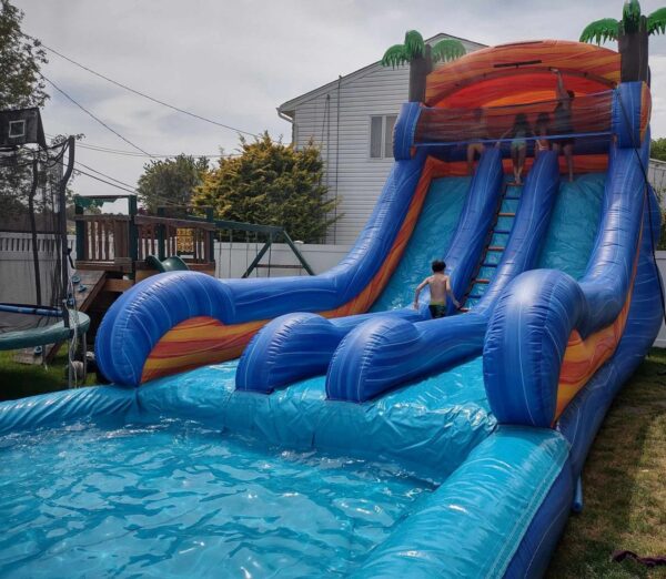 Tropical Dual Lane Waterslide 22T 18W  36L - Image 2