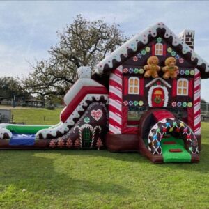 Gingerbread Bounce House Combo 16T 15W 25L